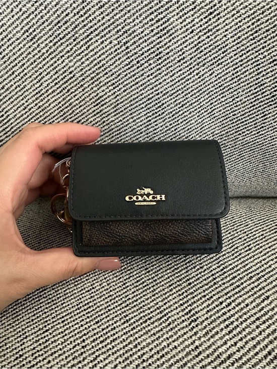 Coach Accessories - Coach Mini Klare Bag Charm In Signature Canvas CBK69 NWT